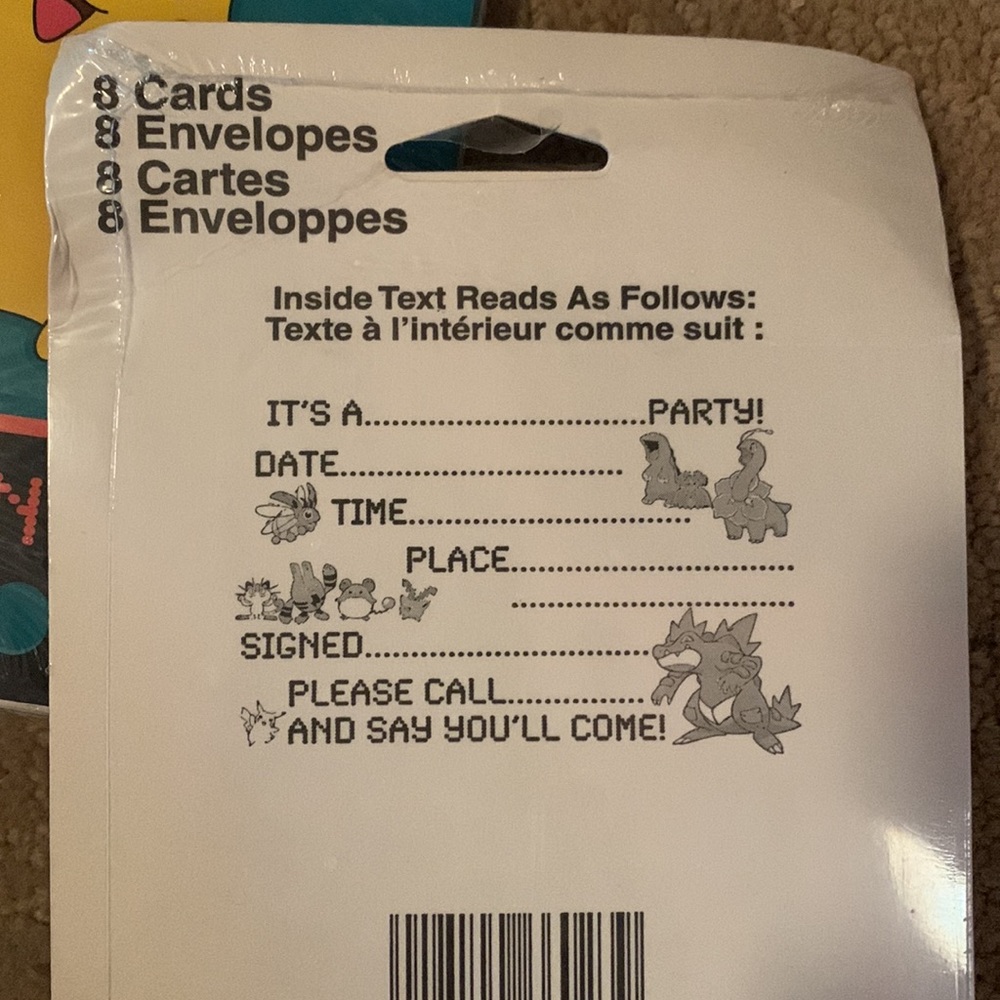 Pokémon Invites - Picture 3 of 3